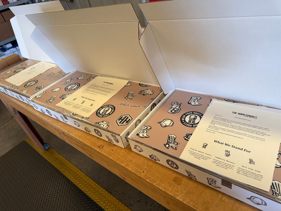 The Hometown Co Unboxing Experience: Our Signature Leatherette in Action