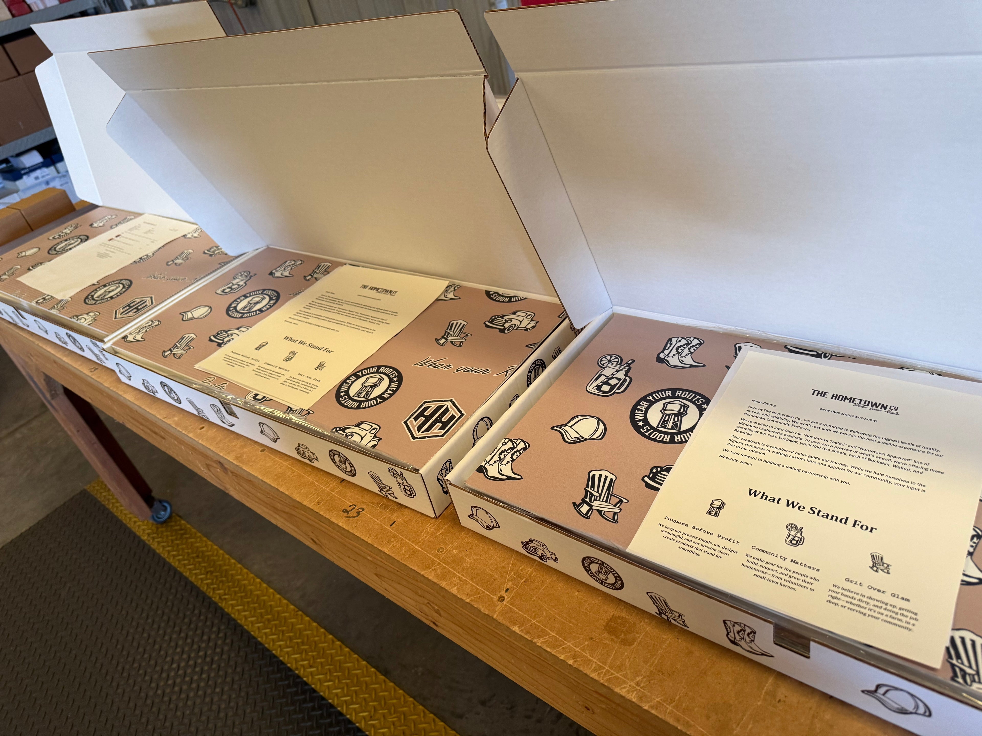 The Hometown Co Unboxing Experience: Our Signature Leatherette in Action