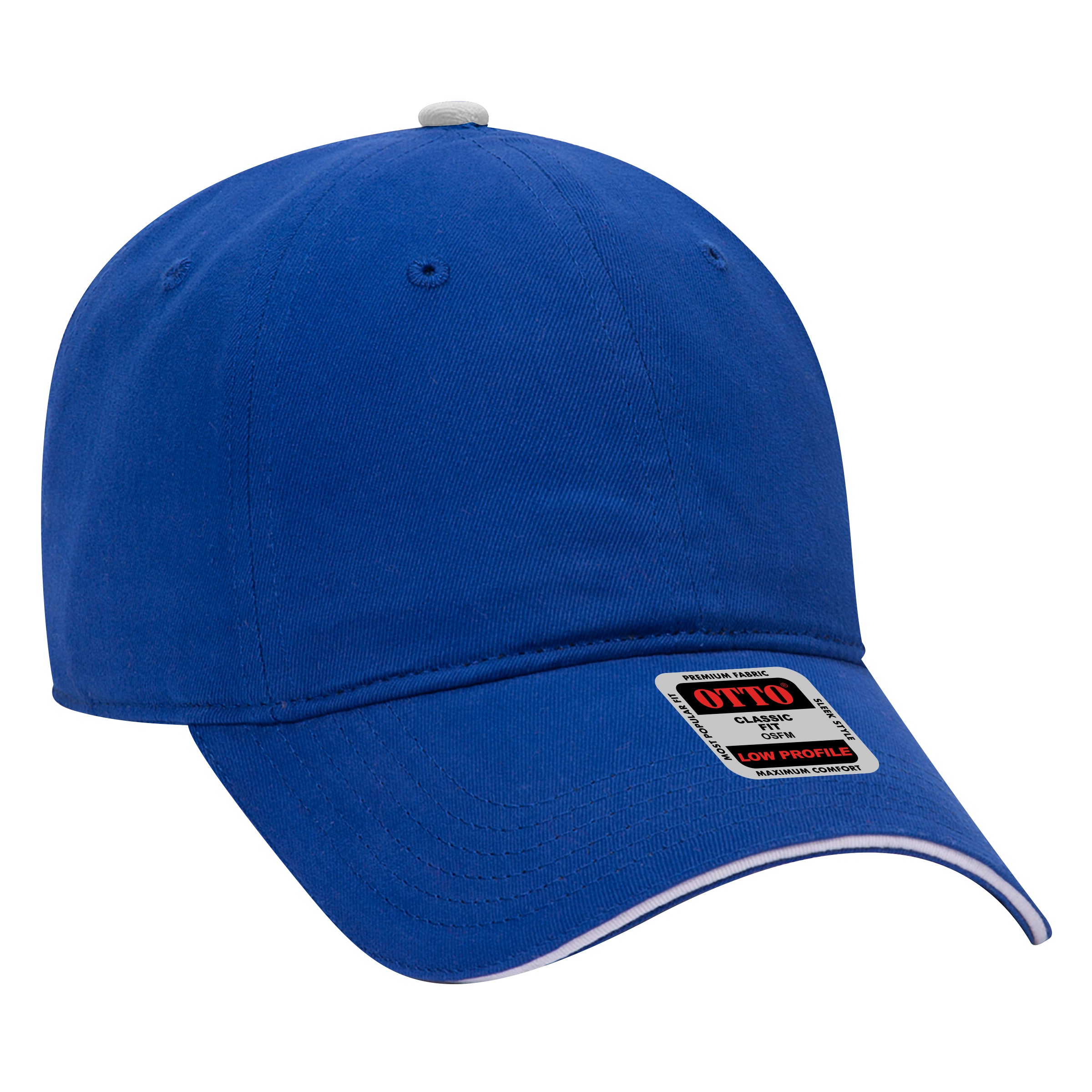 22-688 OTTO CAP 6 Panel Low Profile Baseball Cap