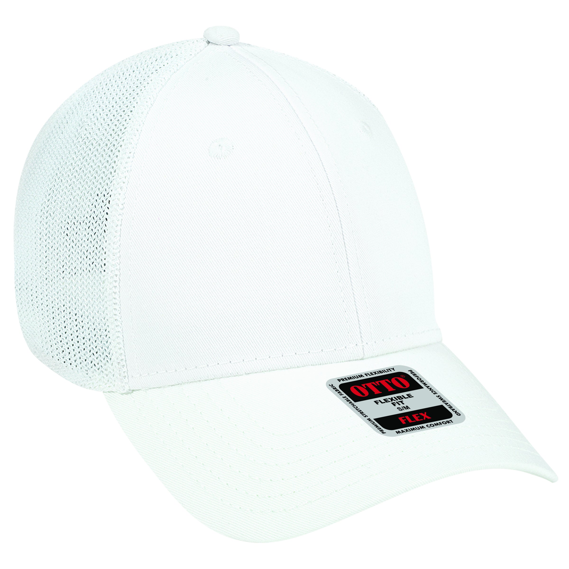 135-1230 OTTO CAP "OTTO FLEX" 6 Panel Low Profile Mesh Back Trucker Hat