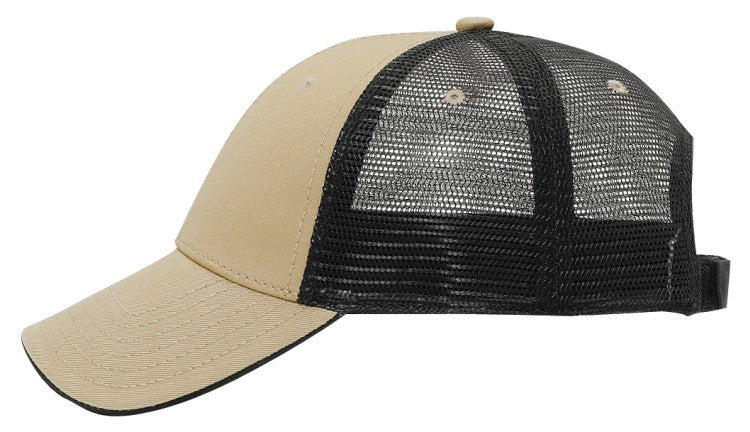122-945 OTTO CAP 6 Panel Low Profile Mesh Back Trucker Hat