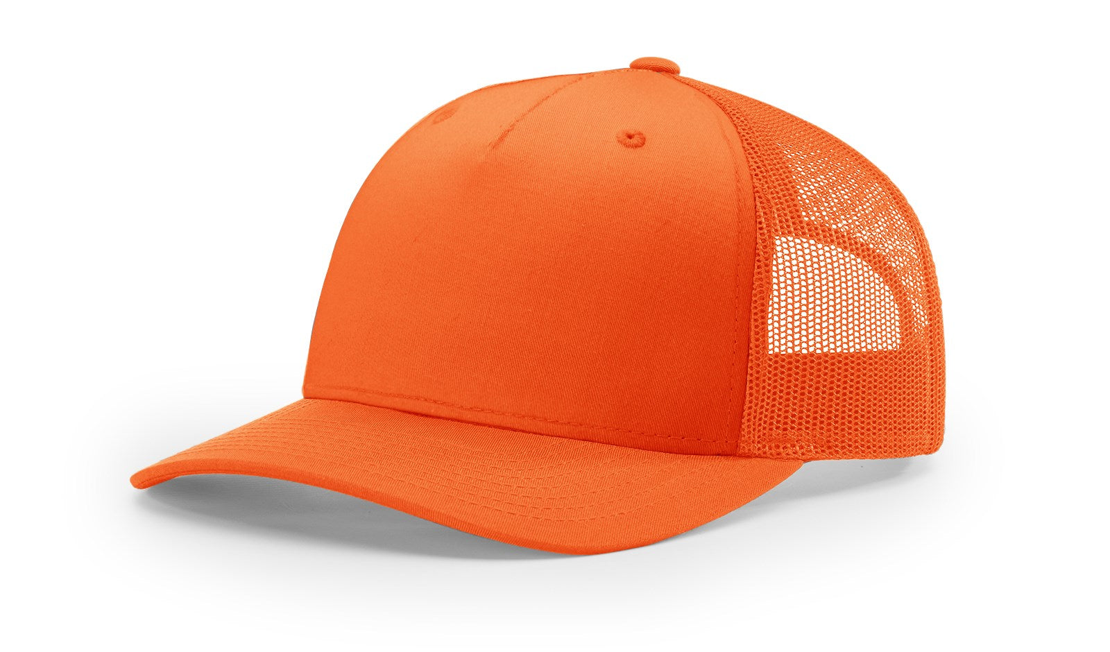 Richardson 882FP Blaze Orange Five Panel Trucker
