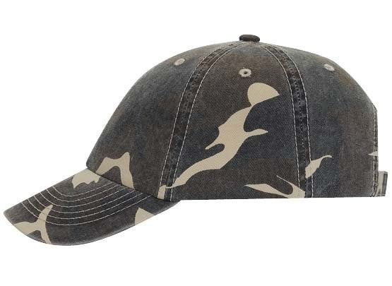 103-713 OTTO CAP Camouflage 6 Panel Low Profile Baseball Cap