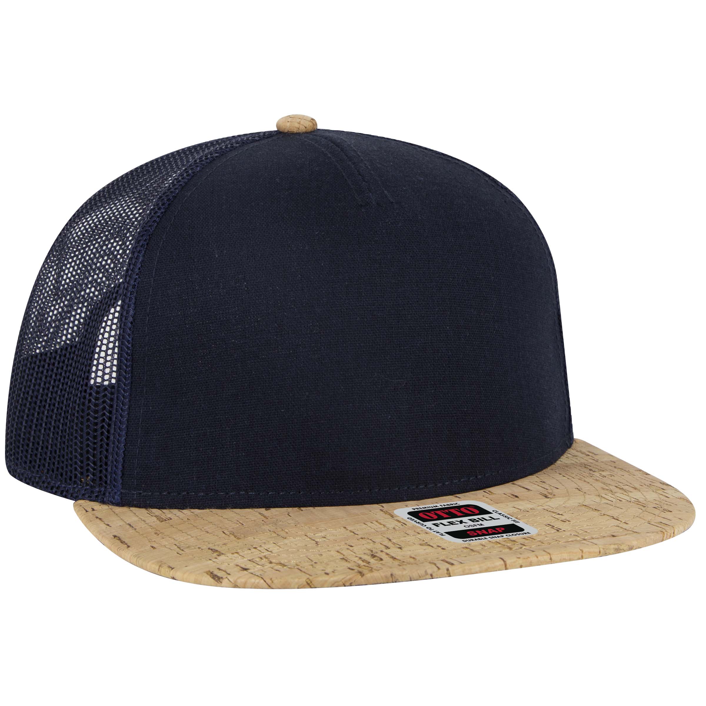 154-1174 OTTO CAP "OTTO SNAP" 5 Panel Pro Style Mesh Back Trucker Snapback Hat