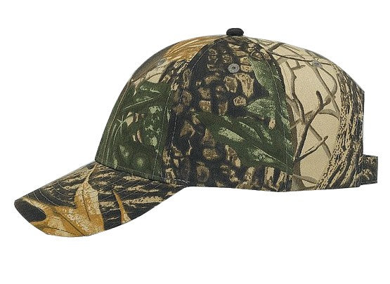 78-835 OTTO CAP Camouflage 6 Panel Low Profile Baseball Cap