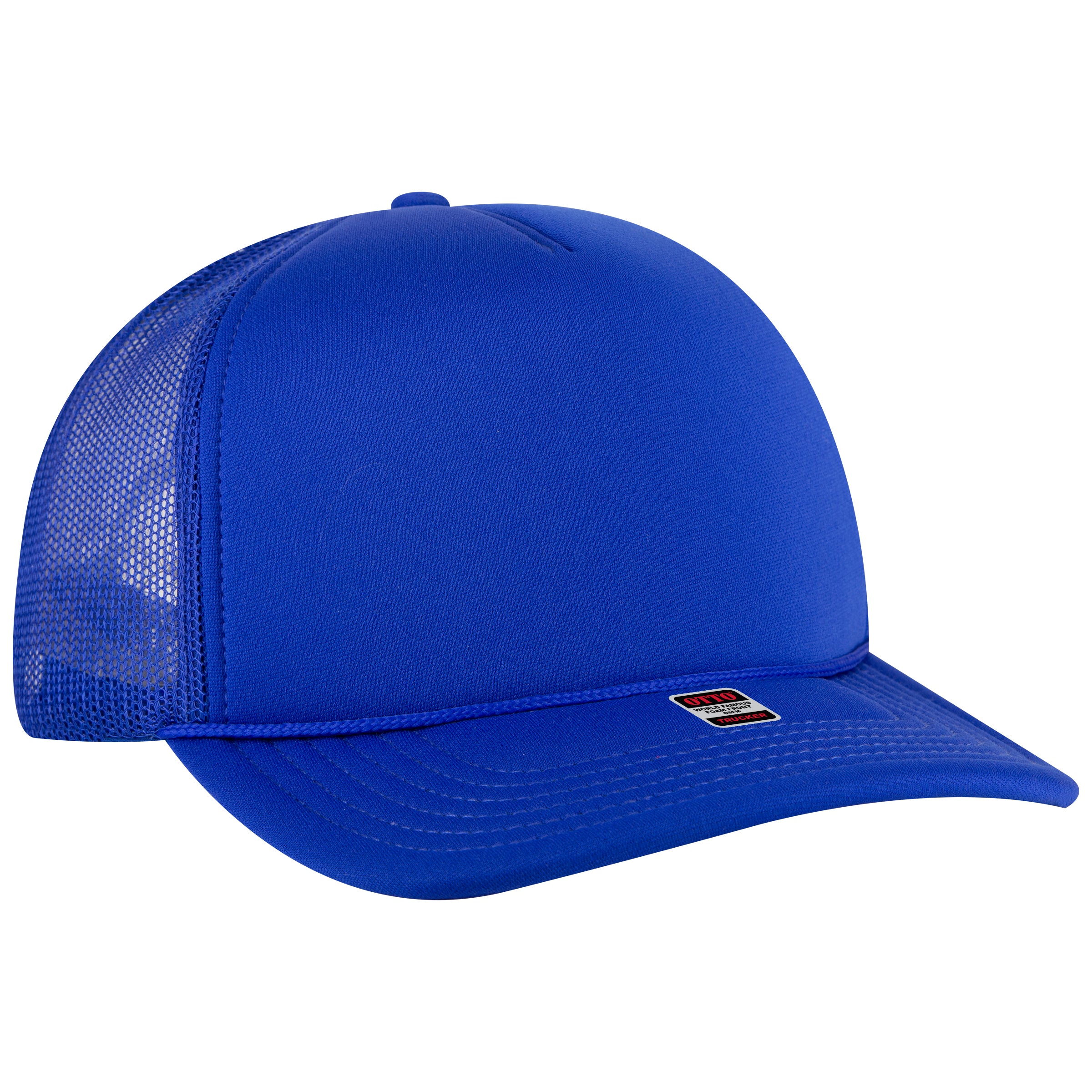 3931-1 OTTO CAP 5 Panel High Crown Mesh Back Trucker Hat