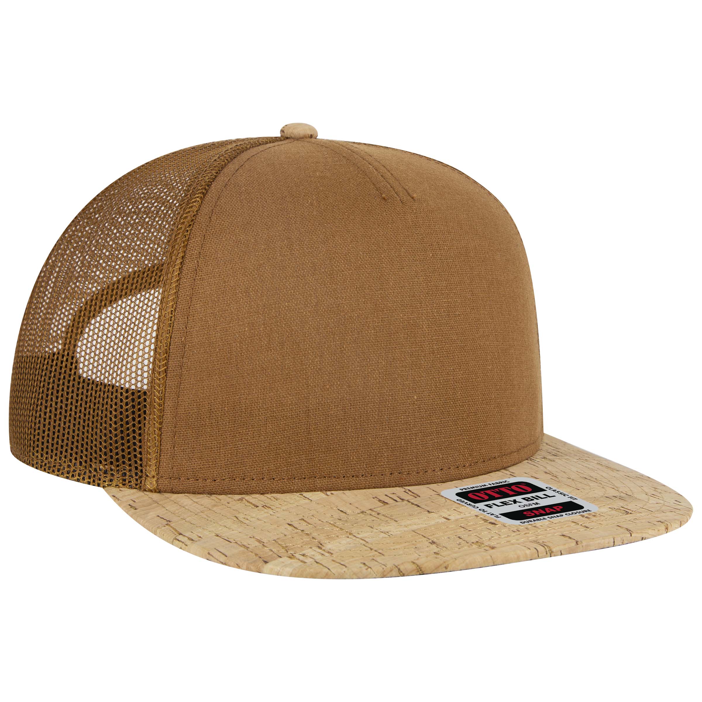 154-1174 OTTO CAP "OTTO SNAP" 5 Panel Pro Style Mesh Back Trucker Snapback Hat