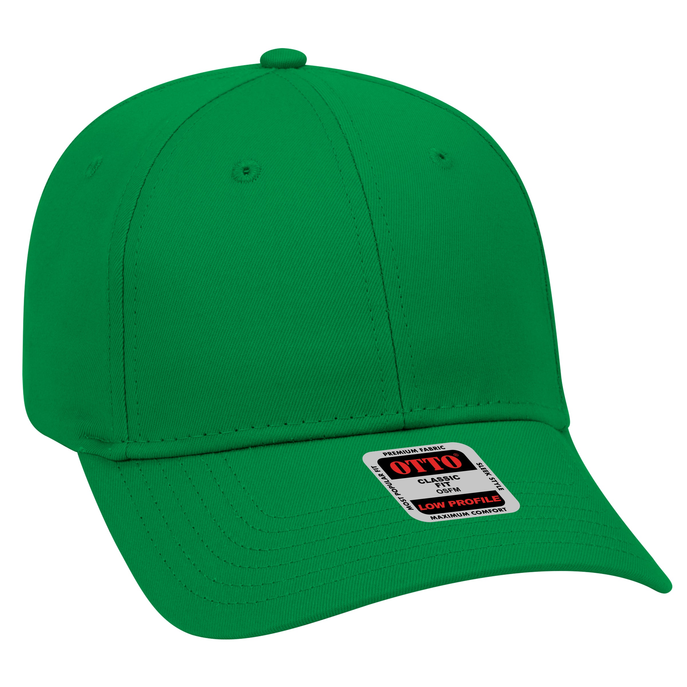 19-536 OTTO CAP 6 Panel Low Profile Baseball Cap