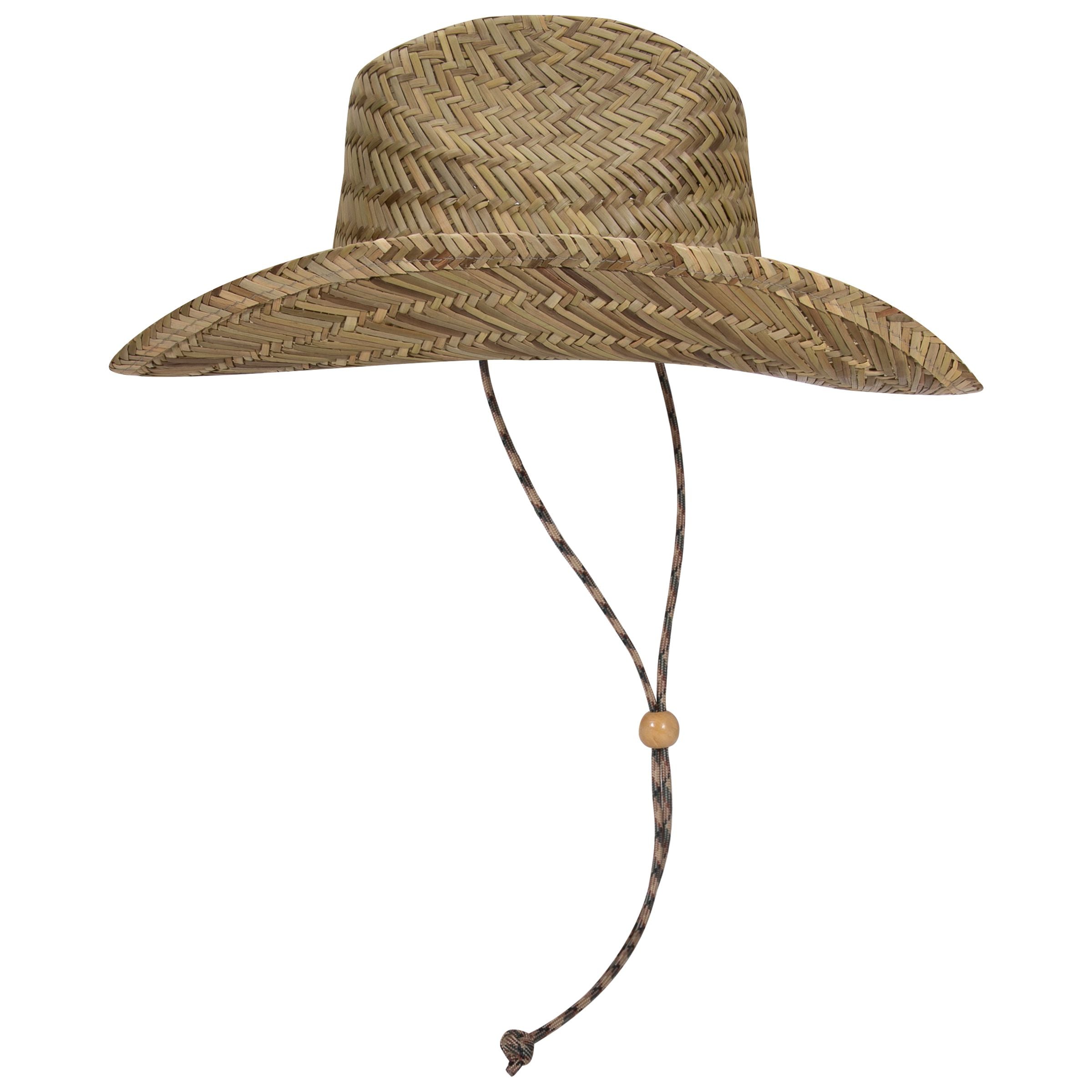 129-1326 OTTO CAP Straw Cowboy Hat w/Adjustable Cord