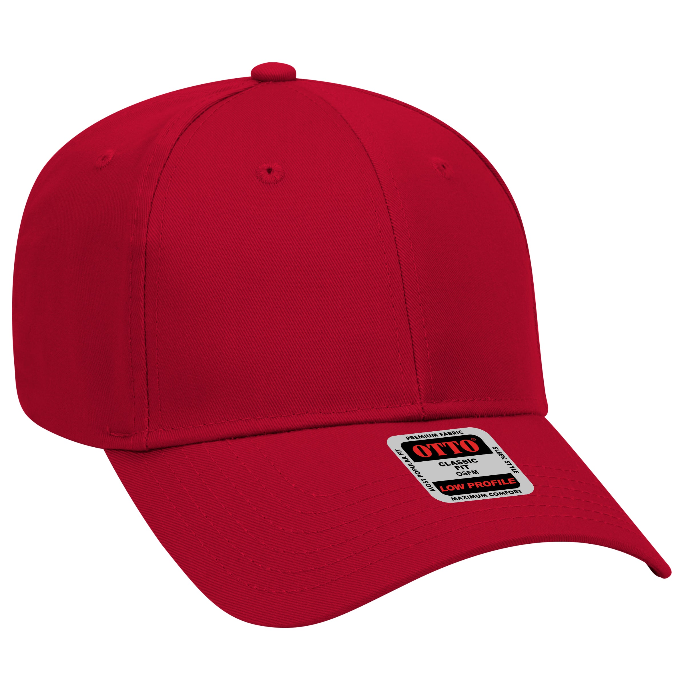 19-061 OTTO CAP 6 Panel Low Profile Baseball Cap