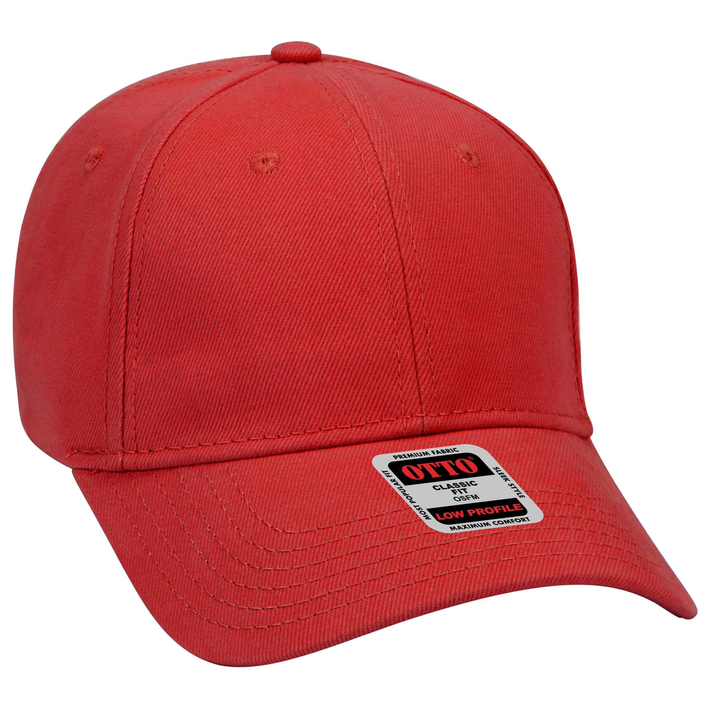 19-251 OTTO CAP 6 Panel Low Profile Baseball Cap