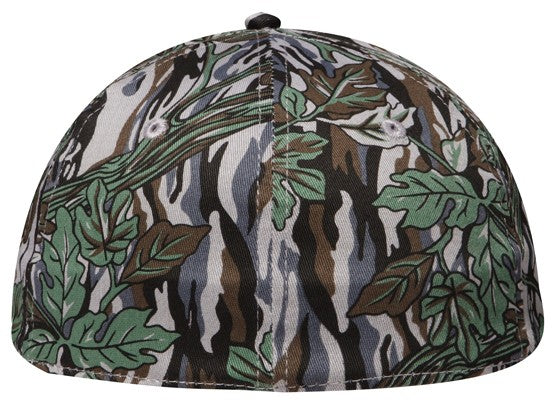 77-379 OTTO CAP "OTTO FLEX" Camouflage 6 Panel Low Profile Baseball Cap