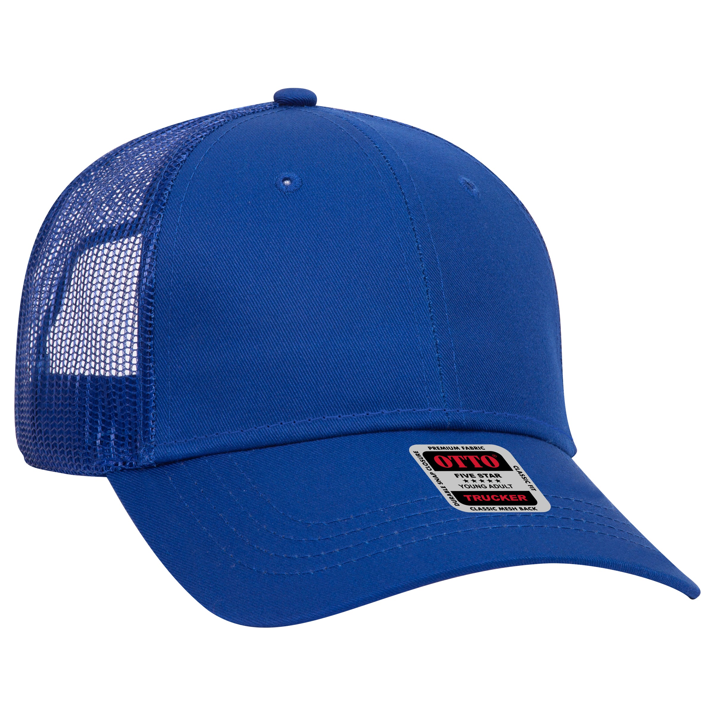 83-473 OTTO CAP 6 Panel Low Profile Mesh Back Trucker Hat