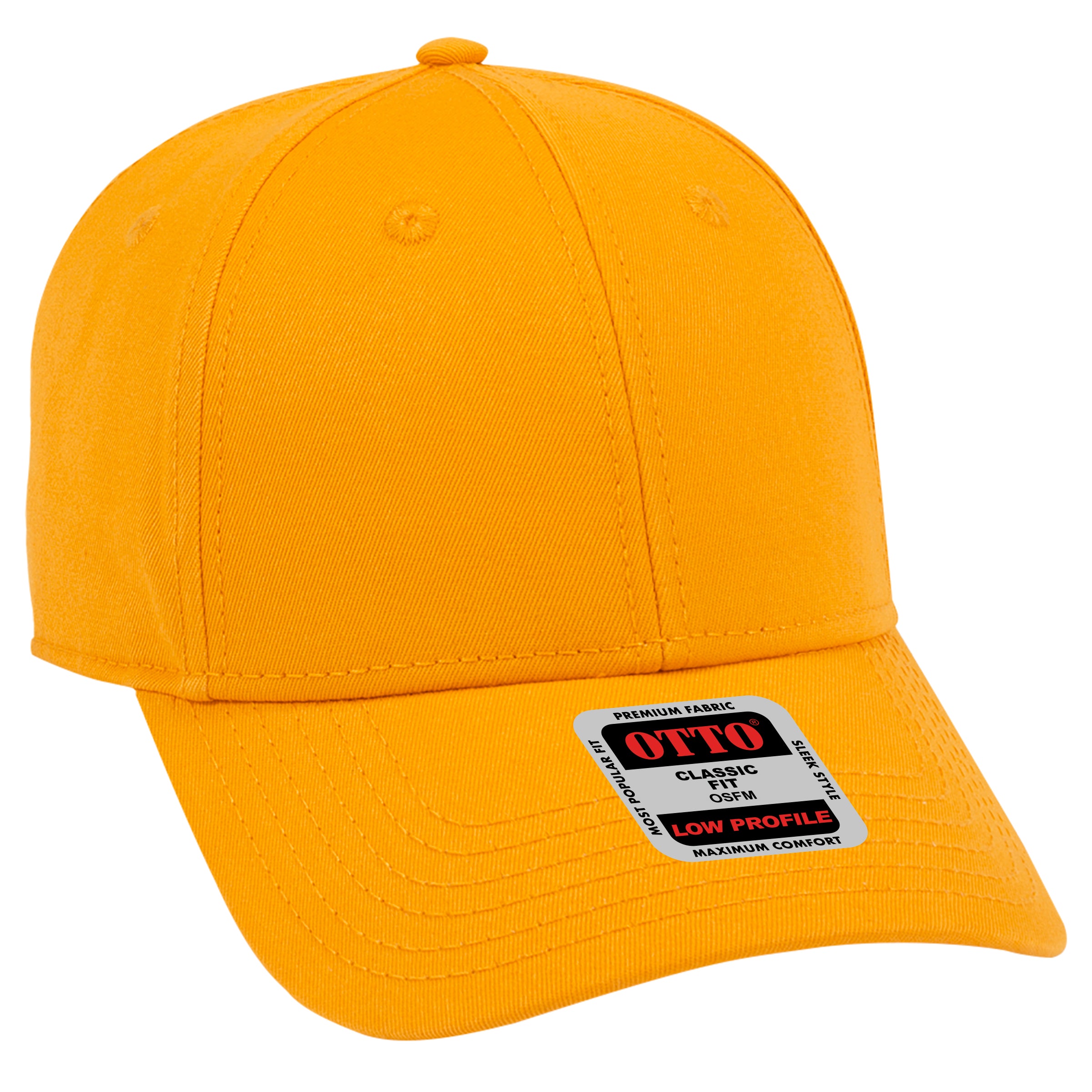 19-1203 OTTO CAP 6 Panel Low Profile Baseball Cap