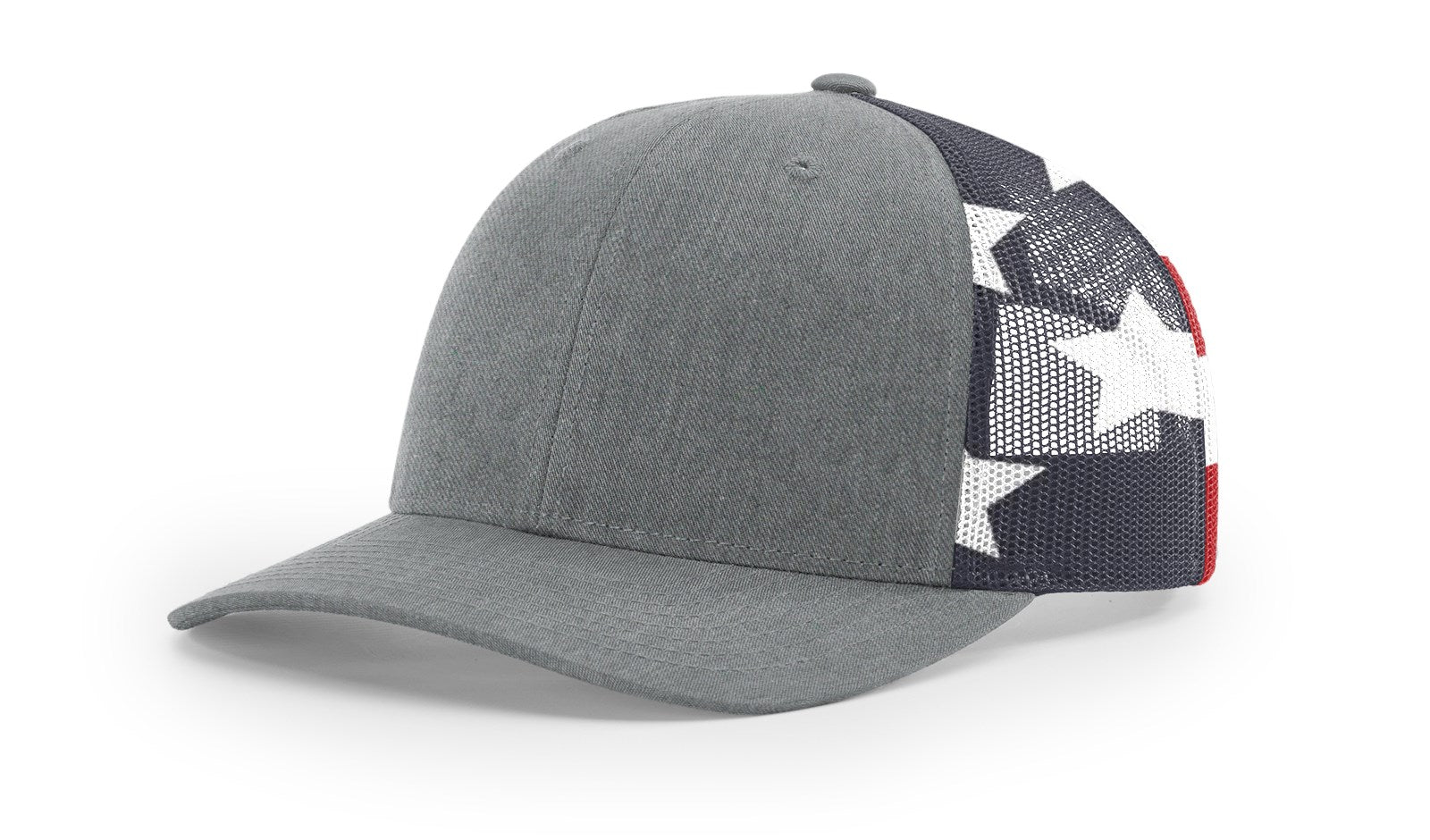 Richardson 112PM Printed Mesh Trucker