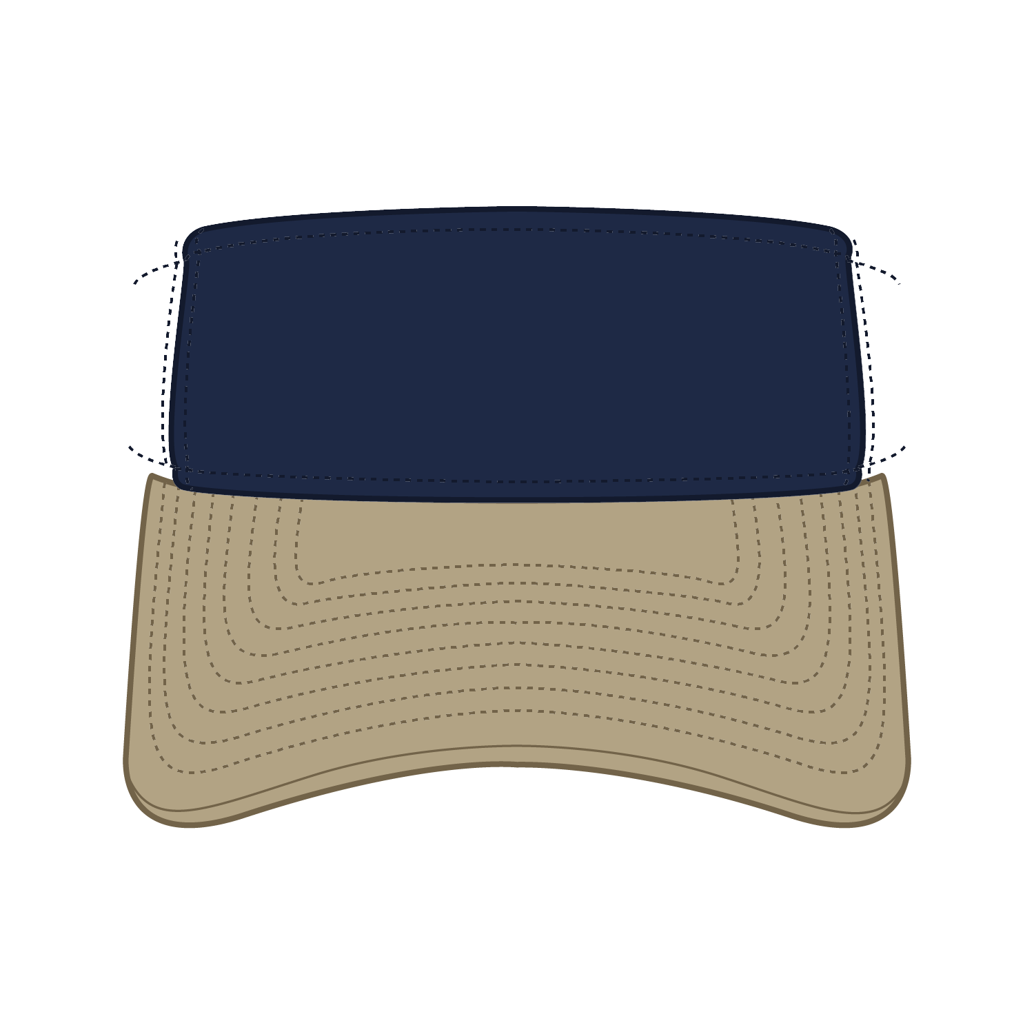 15-280 OTTO CAP "OTTO FLEX" Sun Visor