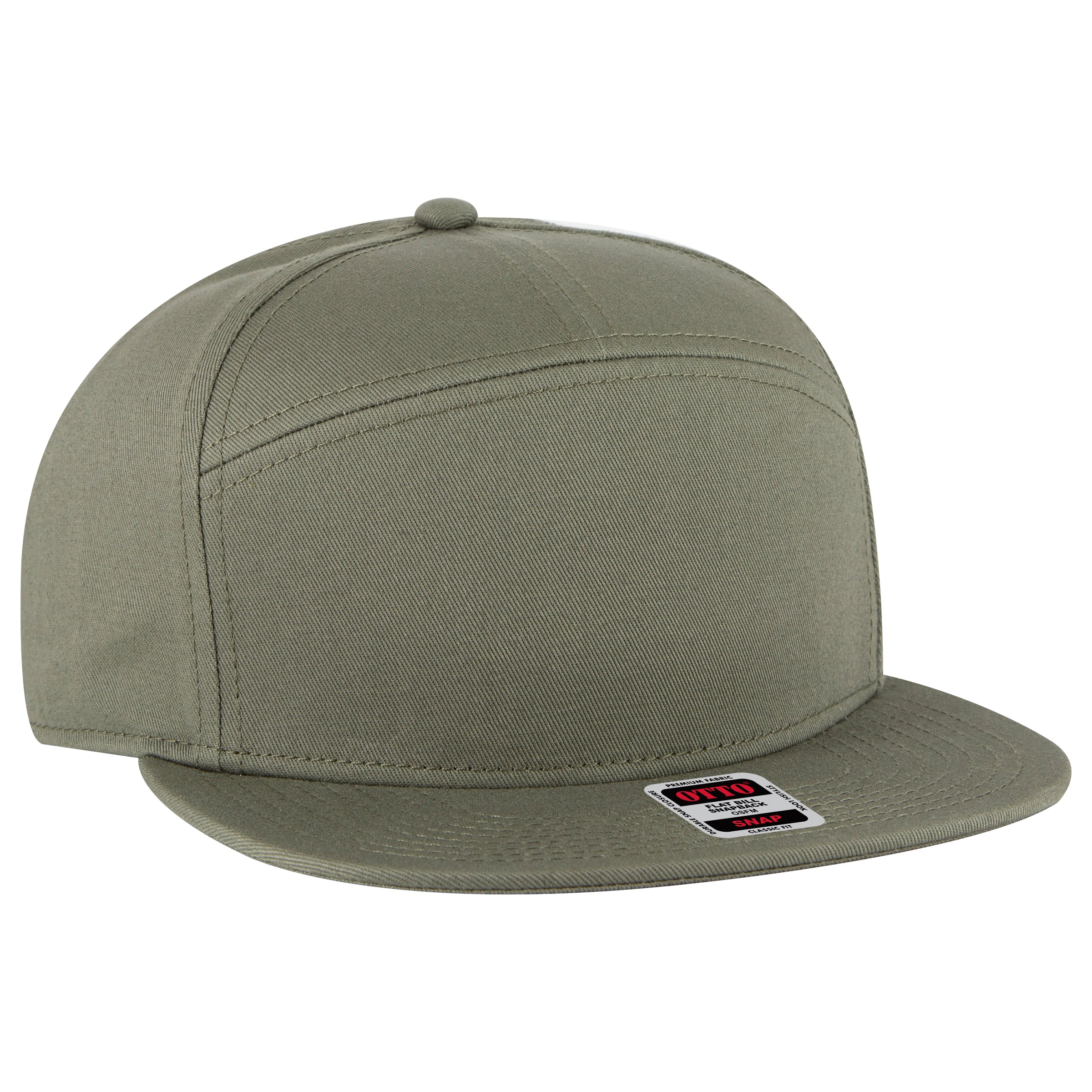177-1331 OTTO CAP "OTTO SNAP" 7 Panel Mid Profile Snapback Hat