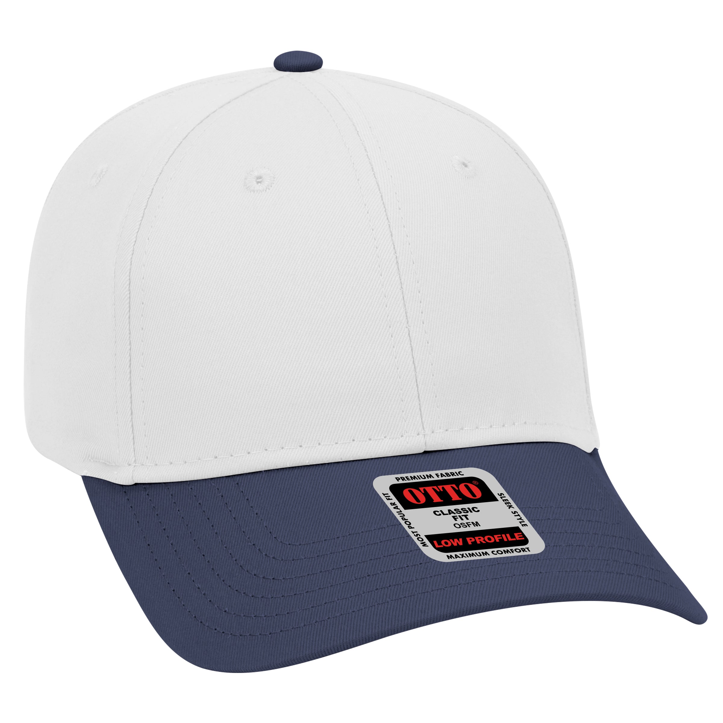 19-536 OTTO CAP 6 Panel Low Profile Baseball Cap