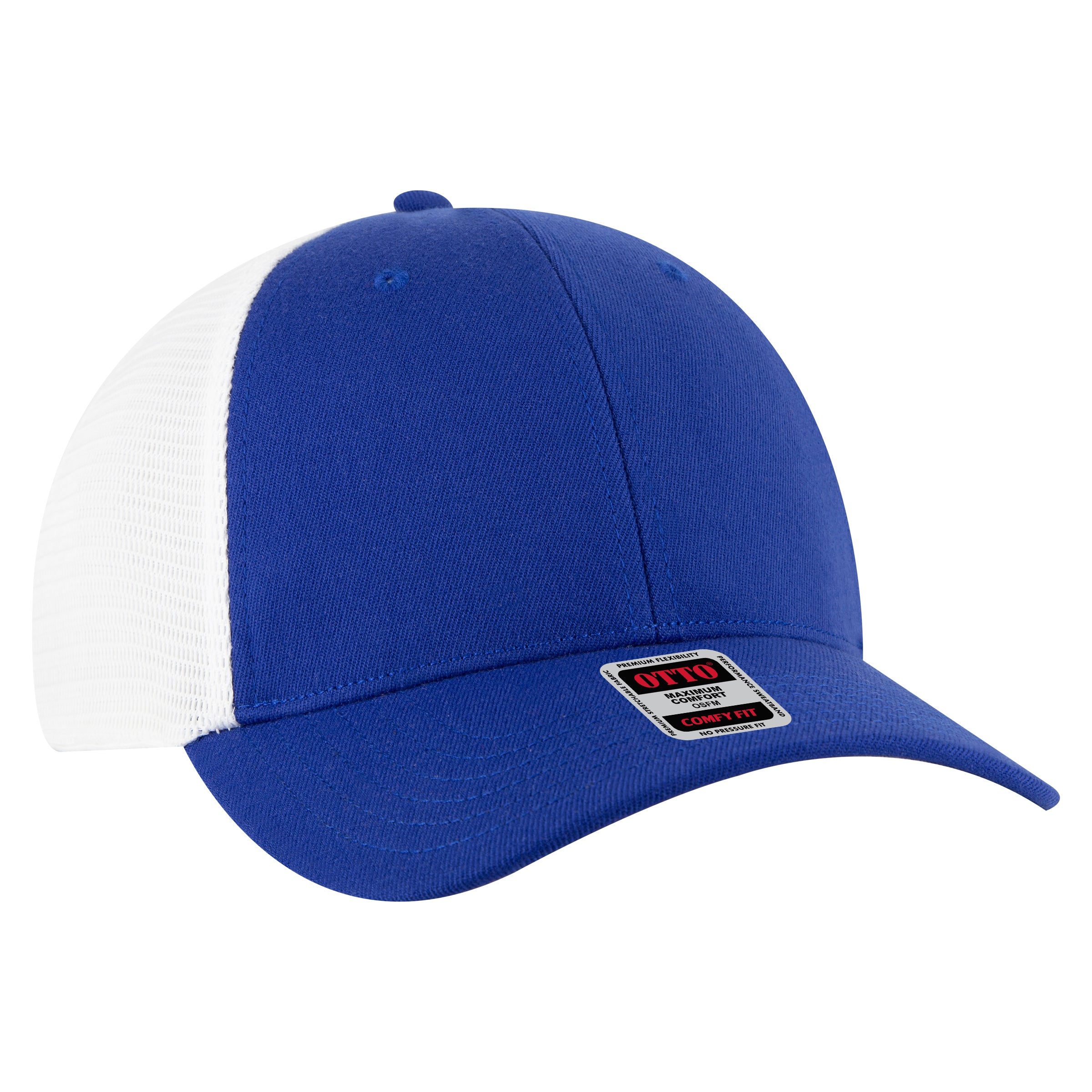 135-1 OTTO CAP "OTTO FLEX" 6 Panel Low Profile Mesh Back Trucker Hat