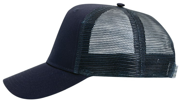 30-1103 OTTO CAP 6 Panel Mid Profile Mesh Back Trucker Hat