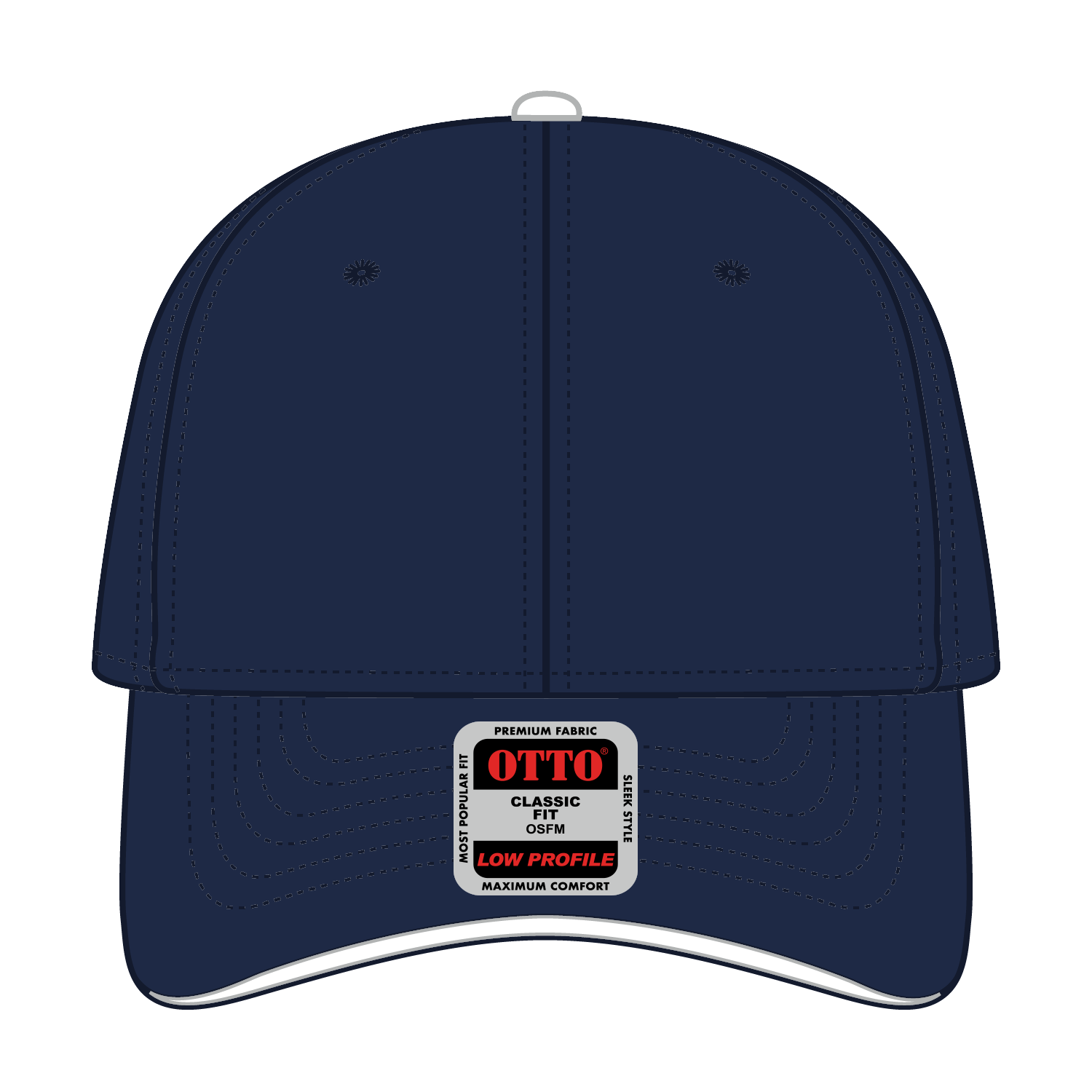 23-430 OTTO CAP 6 Panel Low Profile Baseball Cap