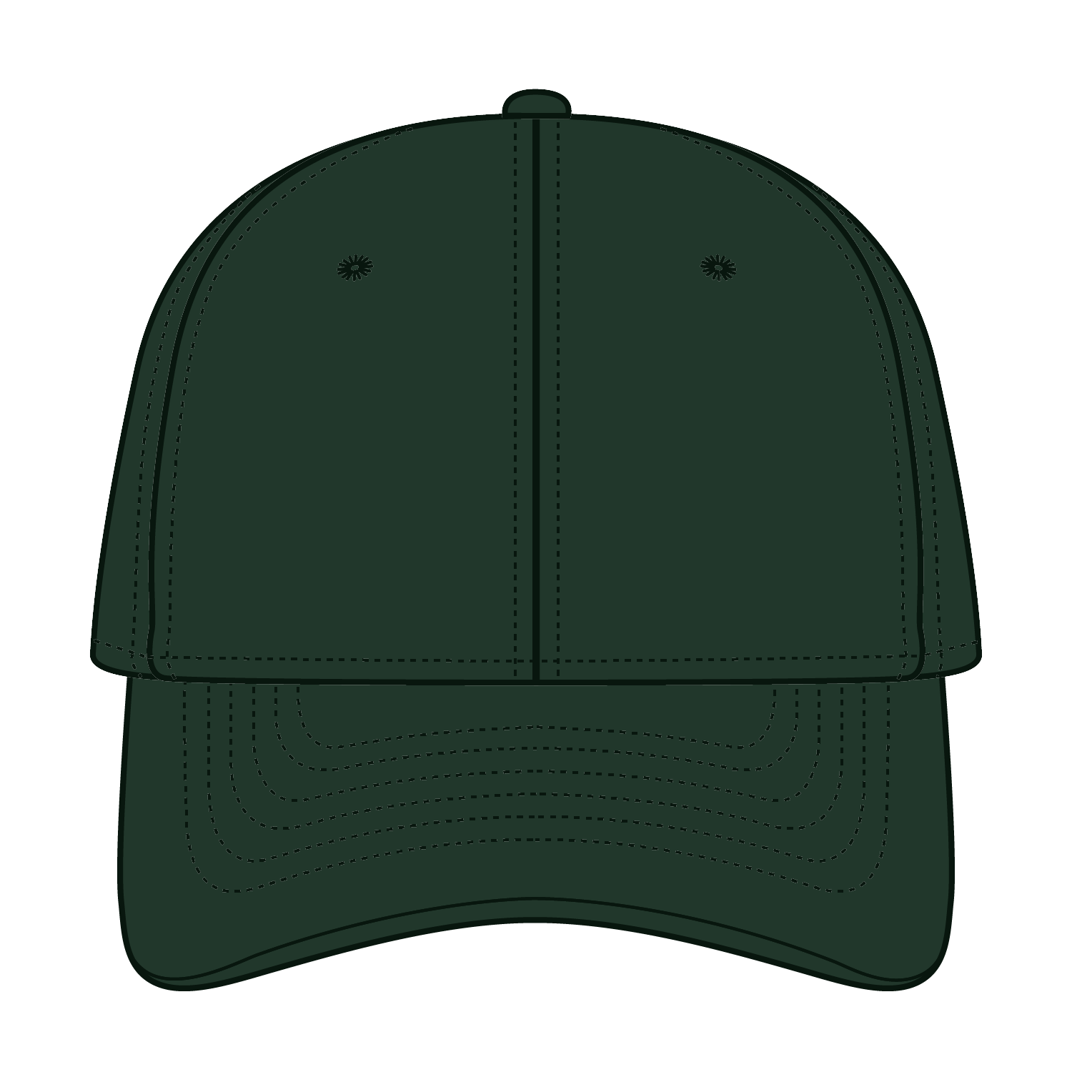 19-1229 OTTO CAP 6 Panel Low Profile Baseball Cap