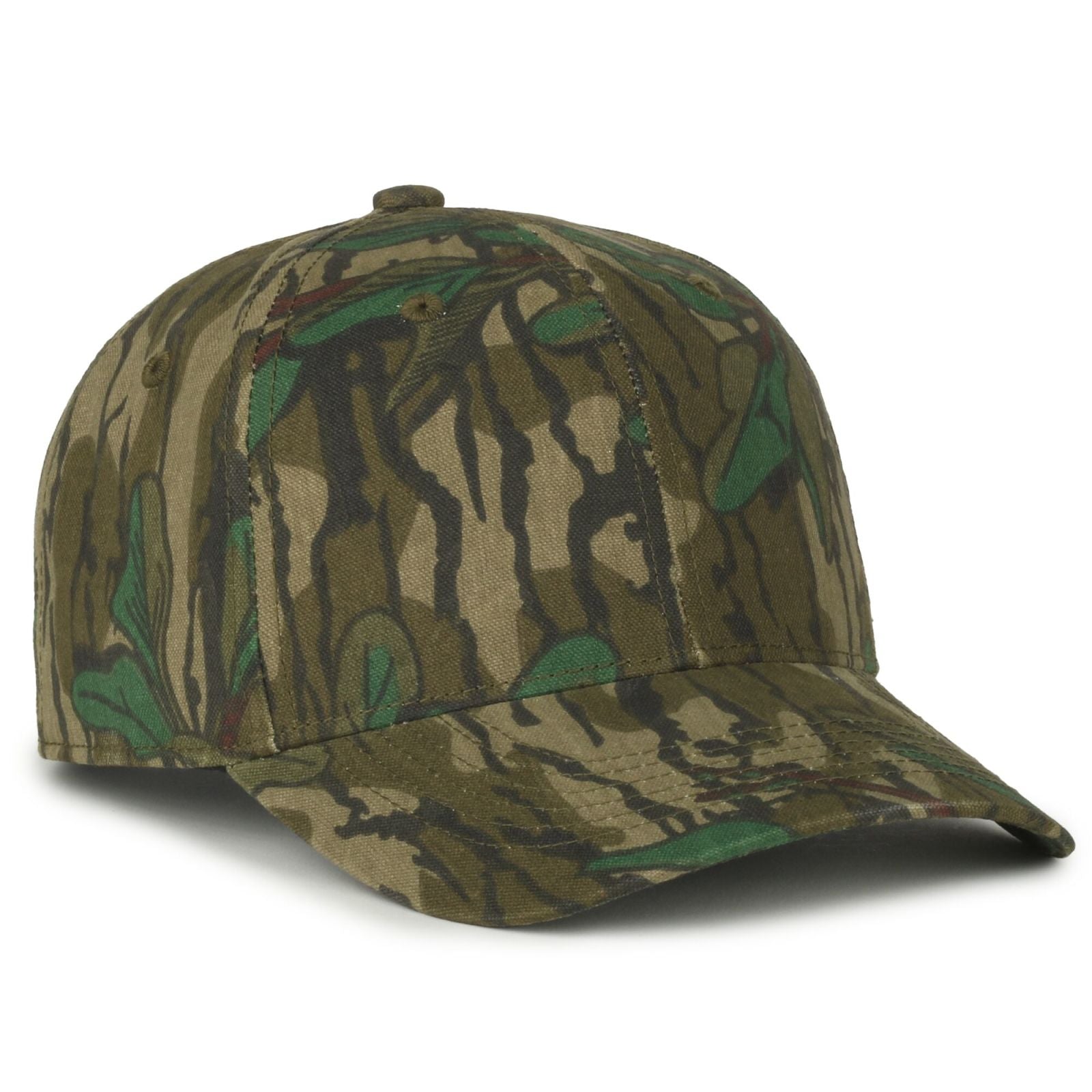 Outdoor Cap 350 Camo Solid Back Cap