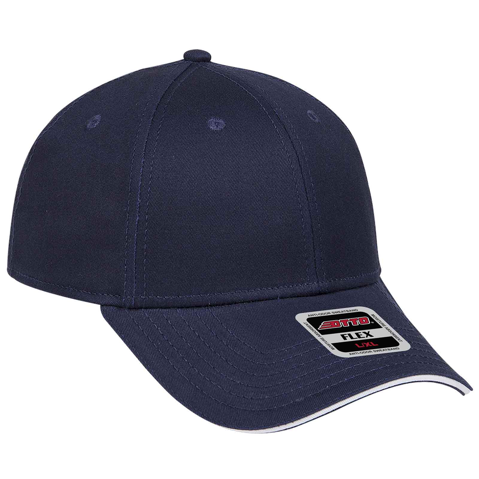 12-1163 OTTO CAP "OTTO FLEX" 6 Panel Low Profile Baseball Cap