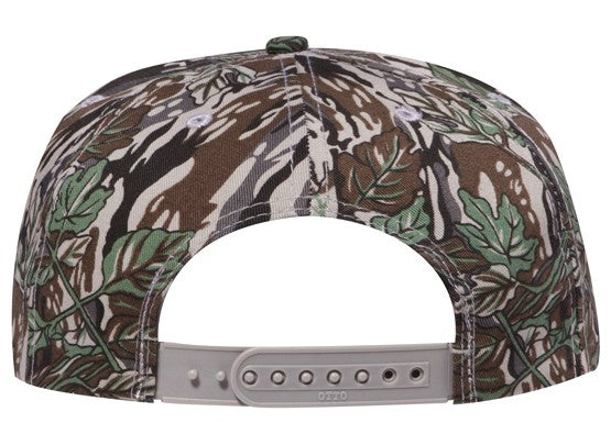 46-047 OTTO CAP Camouflage 5 Panel Mid Profile Baseball Cap