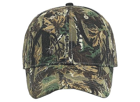 78-835 OTTO CAP Camouflage 6 Panel Low Profile Baseball Cap