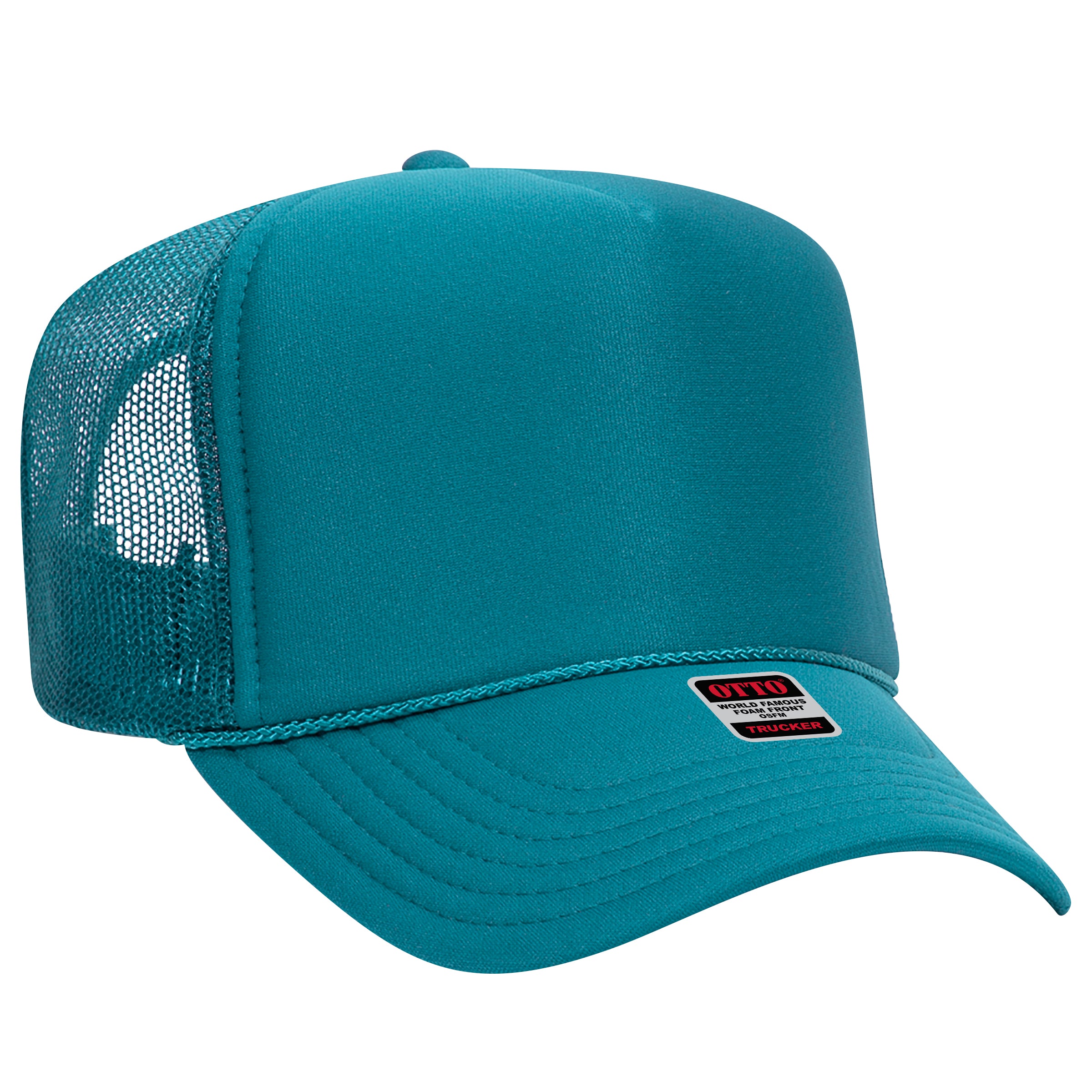 39-165 OTTO CAP 5 Panel High Crown Mesh Back Trucker Hat