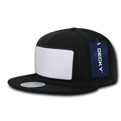SKU:1096-BLK2|COLOR:Black /White  Patch