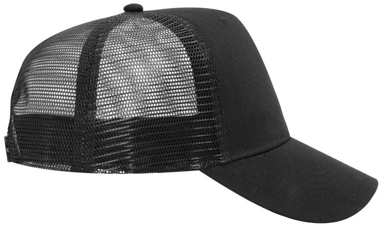30-1103 OTTO CAP 6 Panel Mid Profile Mesh Back Trucker Hat