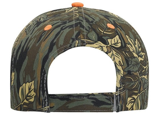 71-602 OTTO CAP Camouflage 6 Panel Low Profile Baseball Cap