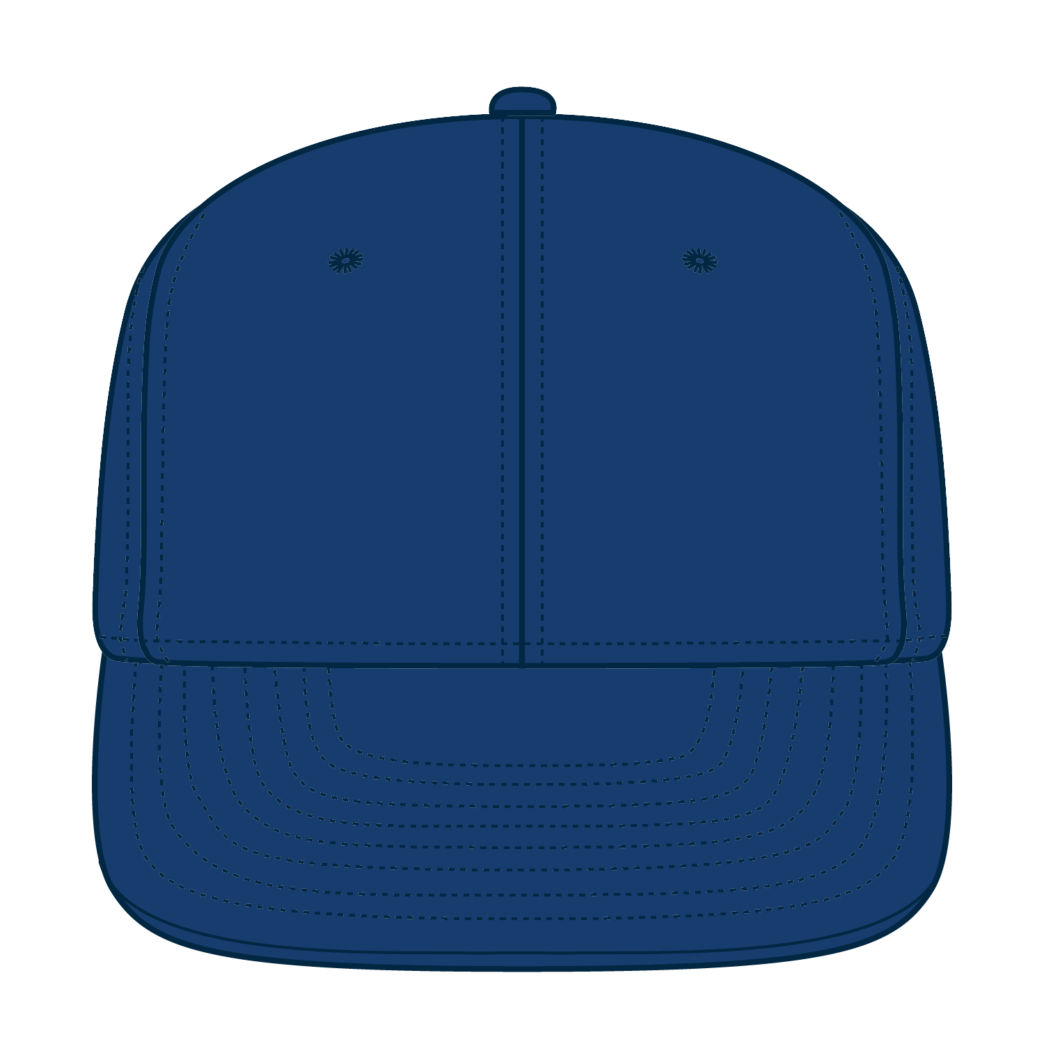13-1206 OTTO CAP "OTTO FLEX" 6 Panel Mid Profile Baseball Cap