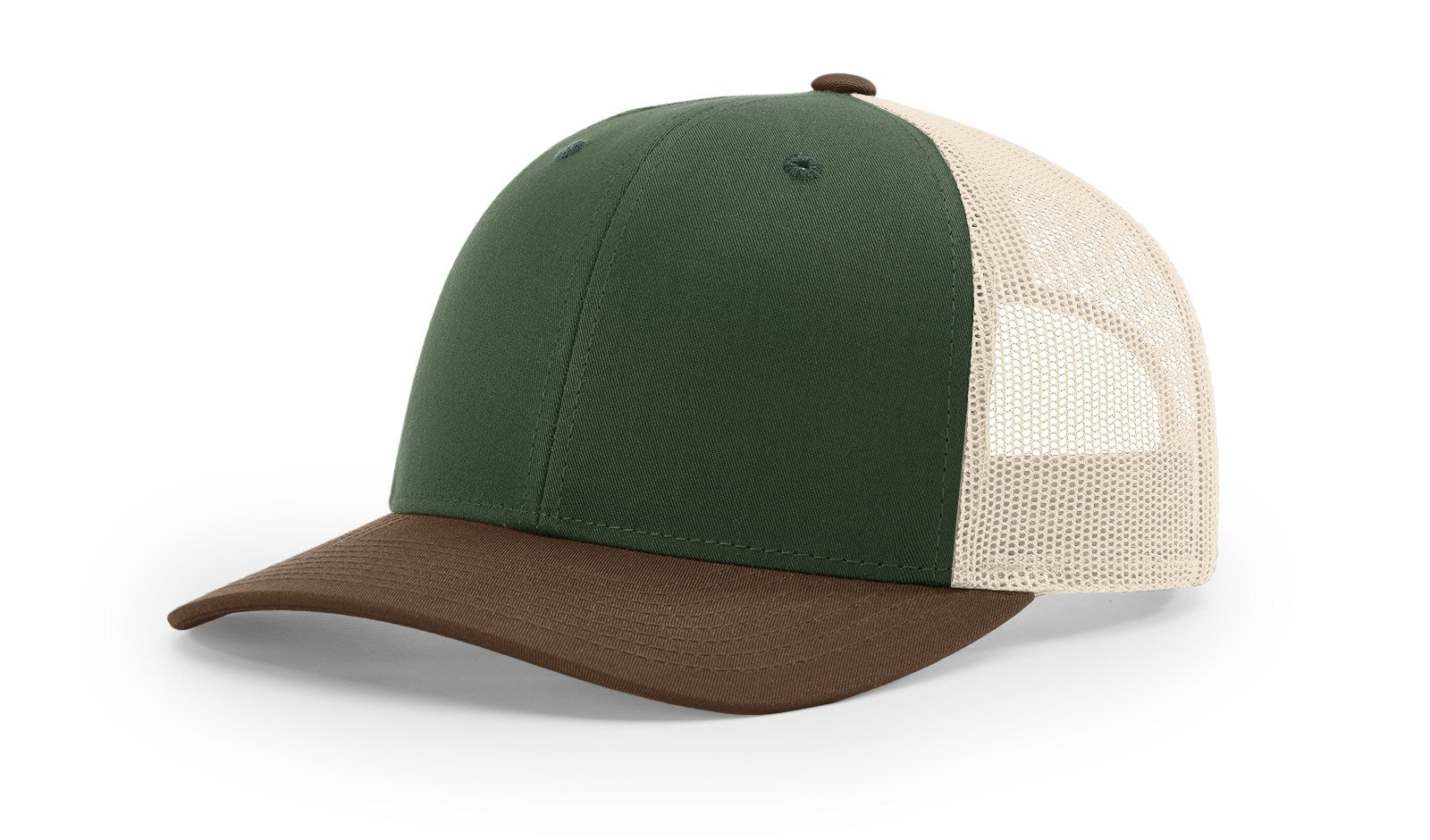 Richardson 112 LIMITED TRUCKER - Hunter Green/Birch/Chestnut