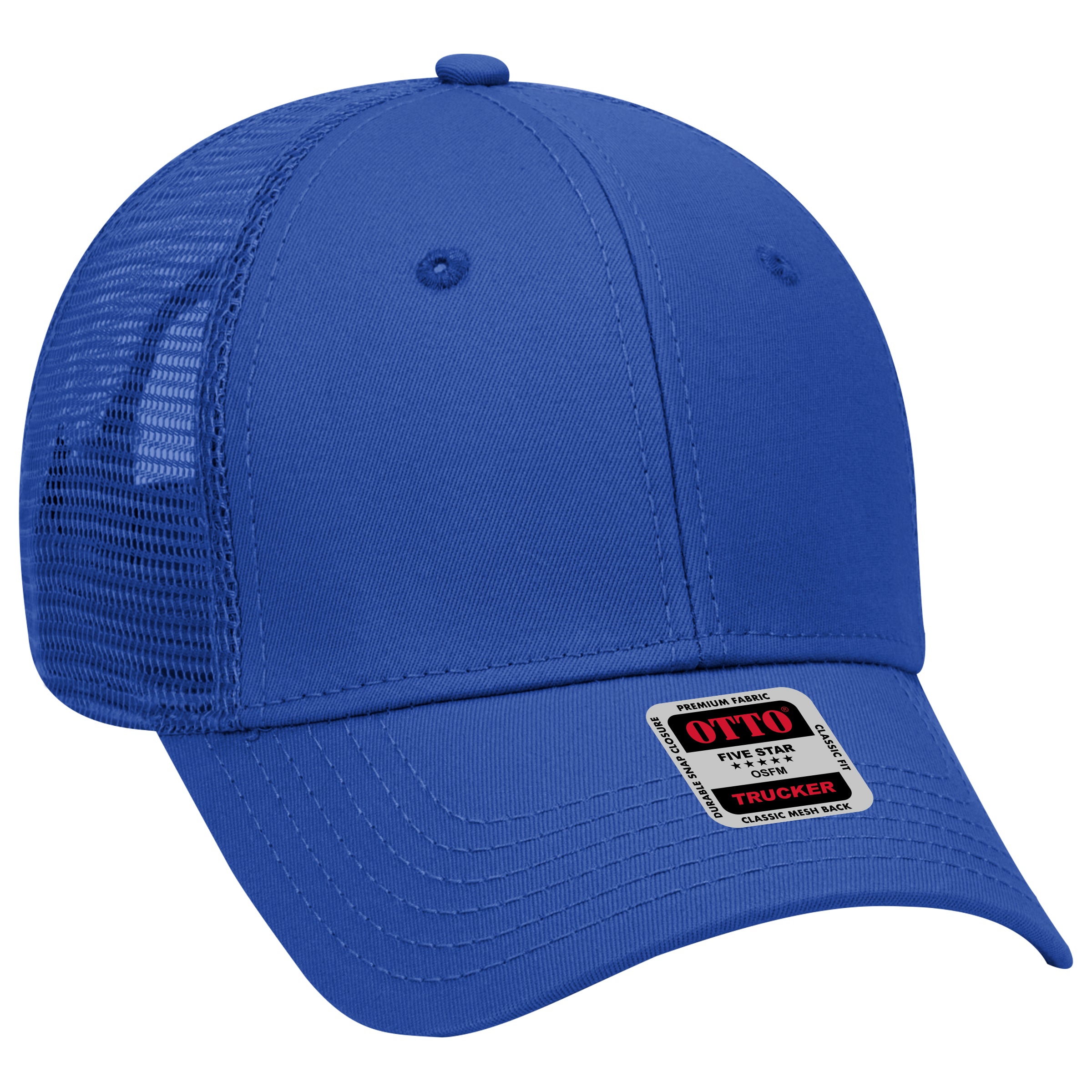 83-942 OTTO CAP 6 Panel Low Profile Mesh Back Trucker Hat