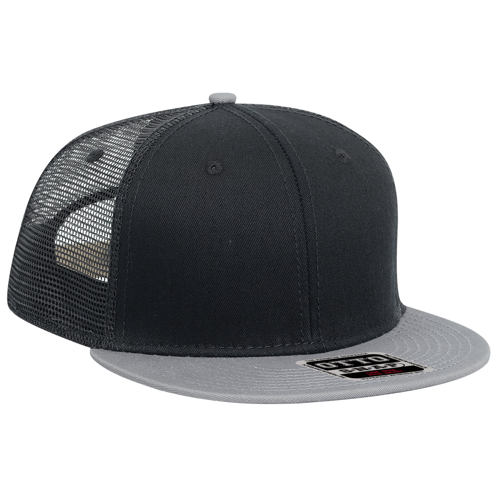 141-1070 OTTO CAP "OTTO SNAP" 6 Panel Pro Style Mesh Back Trucker Snapback Hat