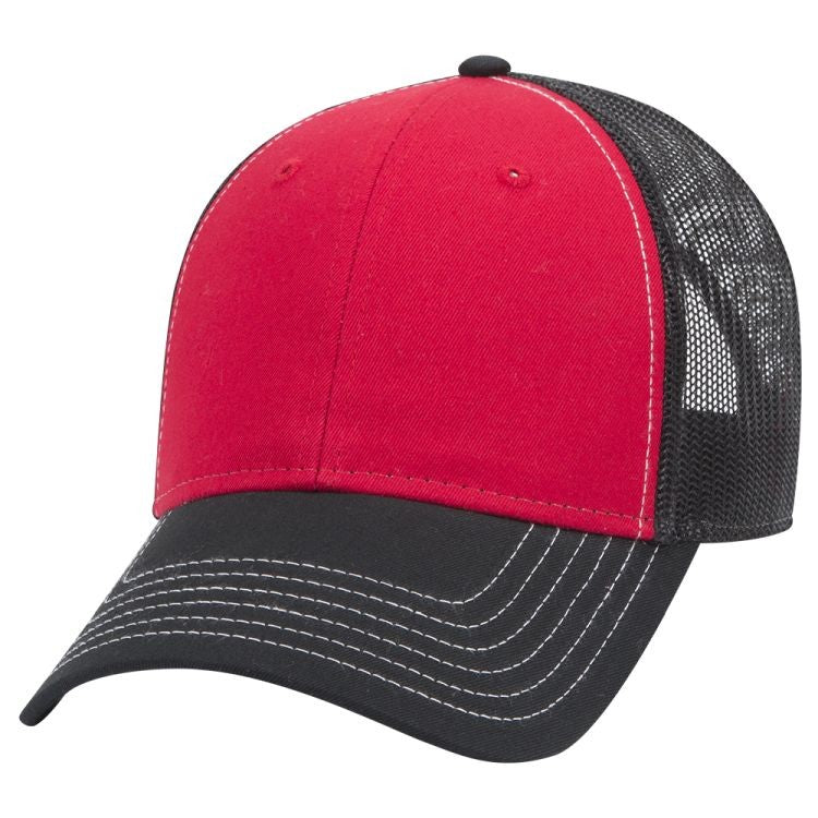 83-1239 OTTO CAP 6 Panel Low Profile Mesh Back Trucker Hat