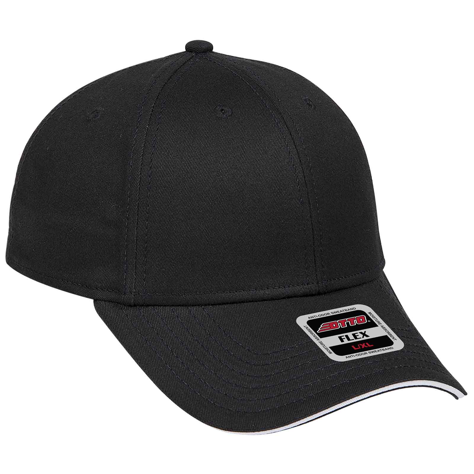12-1163 OTTO CAP "OTTO FLEX" 6 Panel Low Profile Baseball Cap