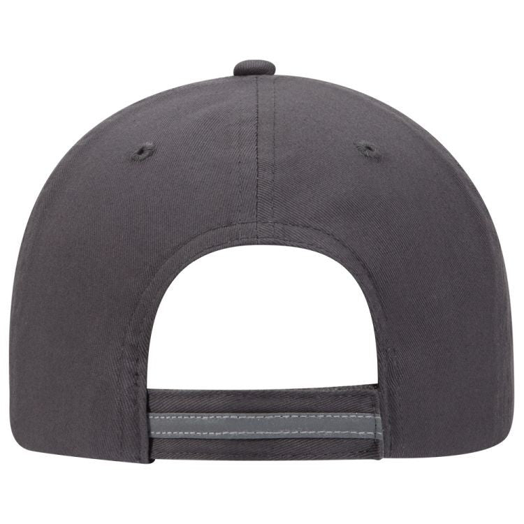 19-1261 OTTO CAP Reflective 6 Panel Low Profile Baseball Cap