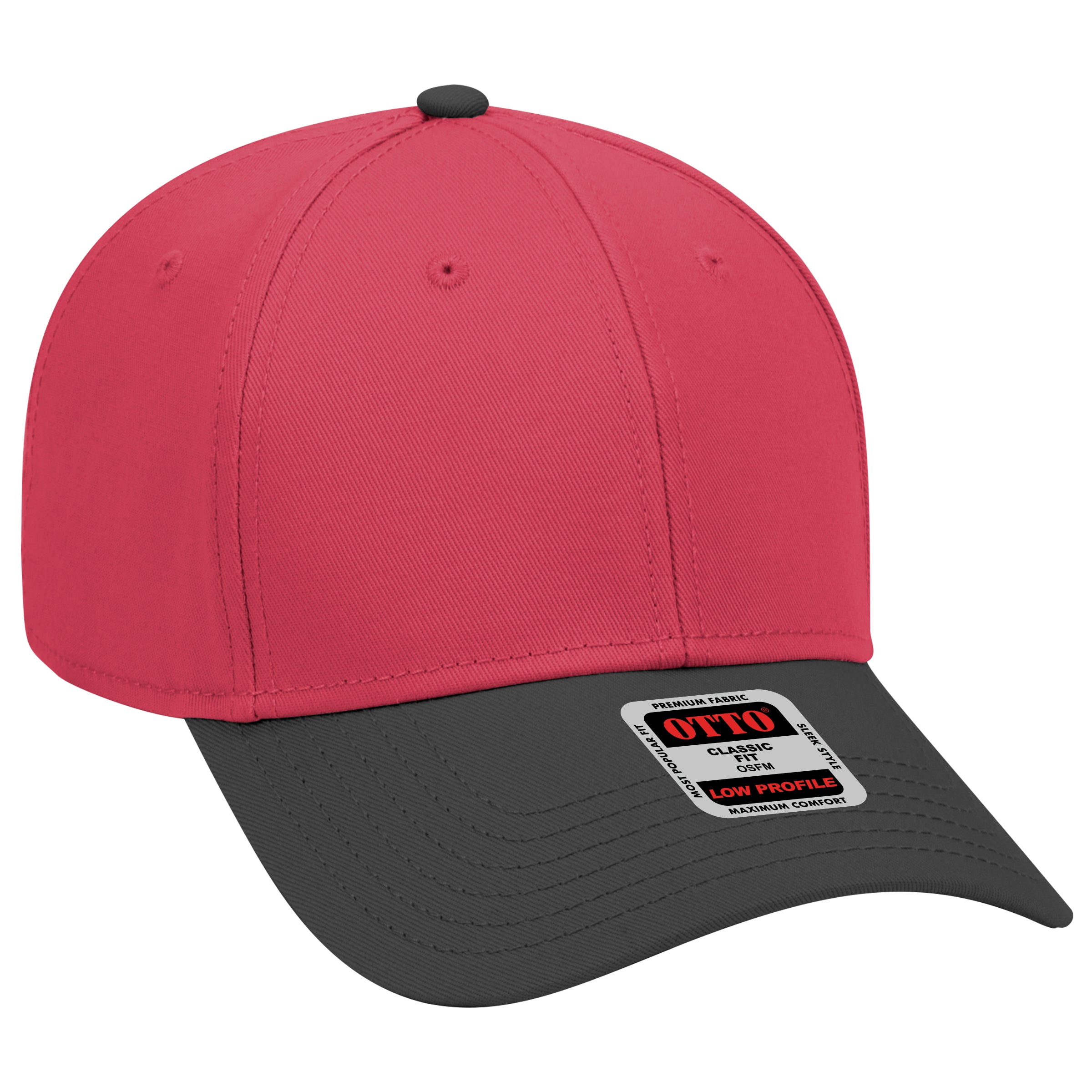 19-768 OTTO CAP 6 Panel Low Profile Baseball Cap