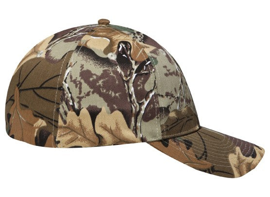 77-379 OTTO CAP "OTTO FLEX" Camouflage 6 Panel Low Profile Baseball Cap