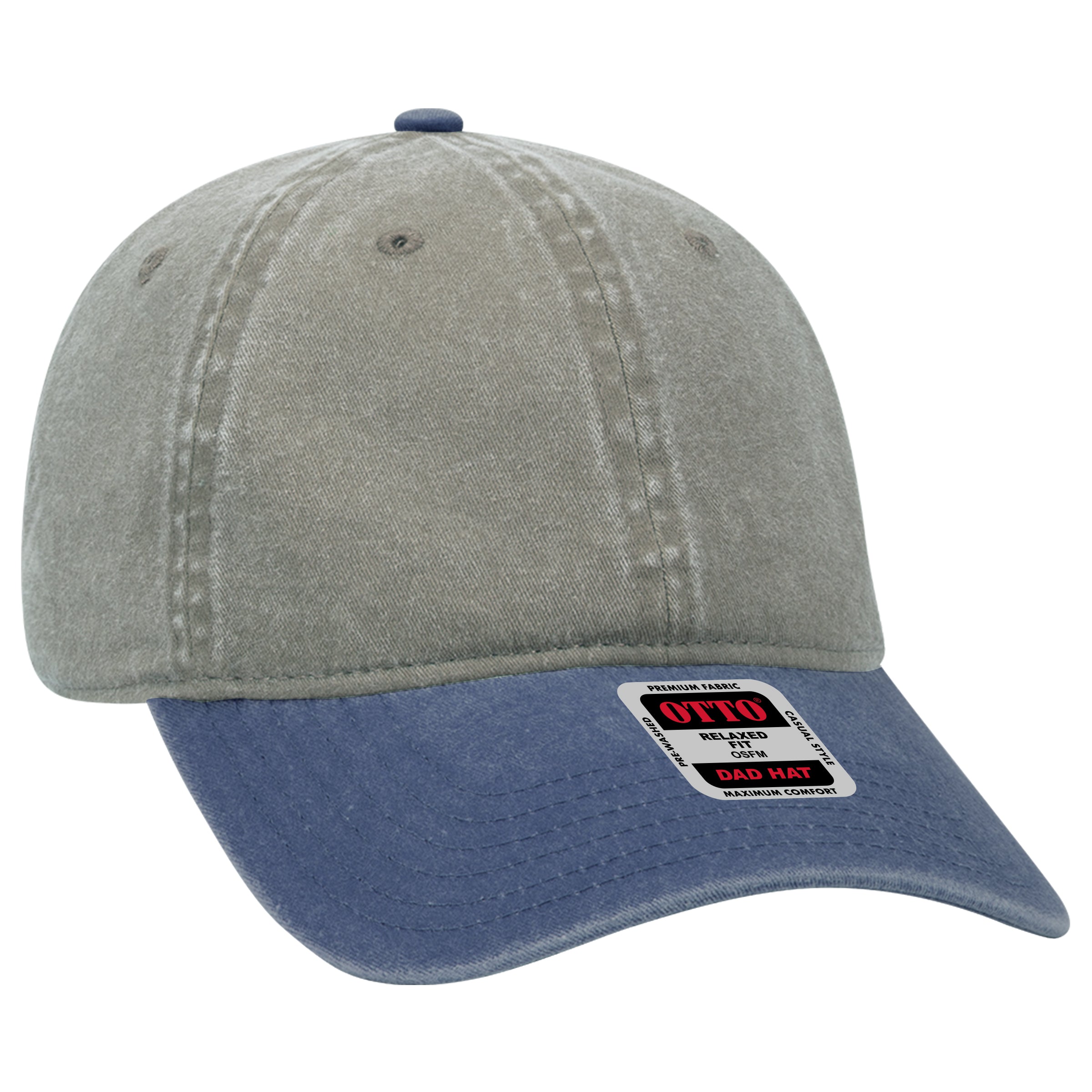 18-202 OTTO CAP 6 Panel Low Profile Dad Hat