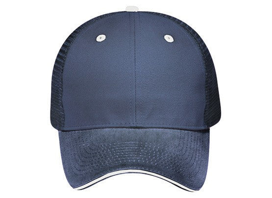 84-482 OTTO CAP 6 Panel Low Profile Mesh Back Trucker Hat
