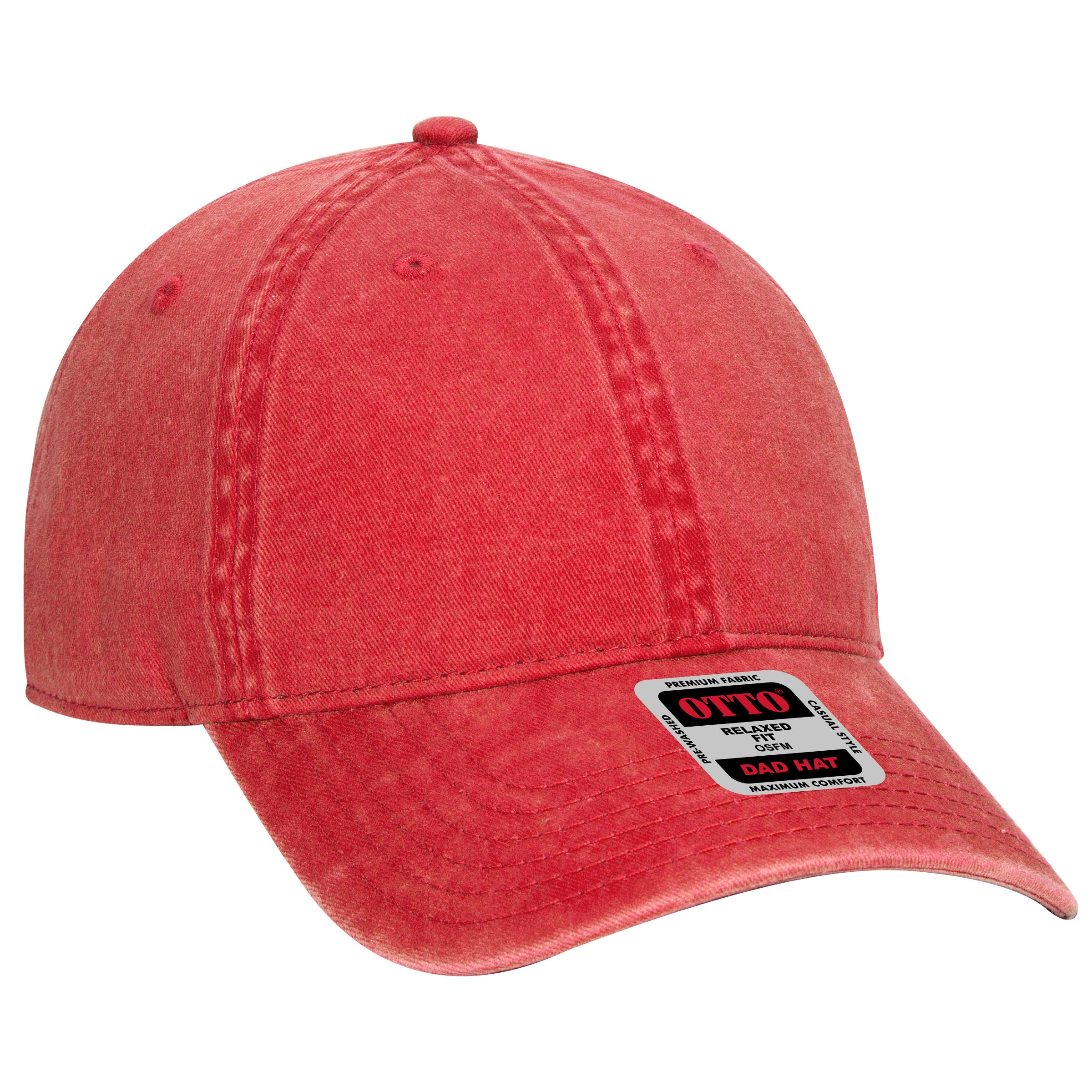 18-711 OTTO CAP 6 Panel Low Profile Dad Hat