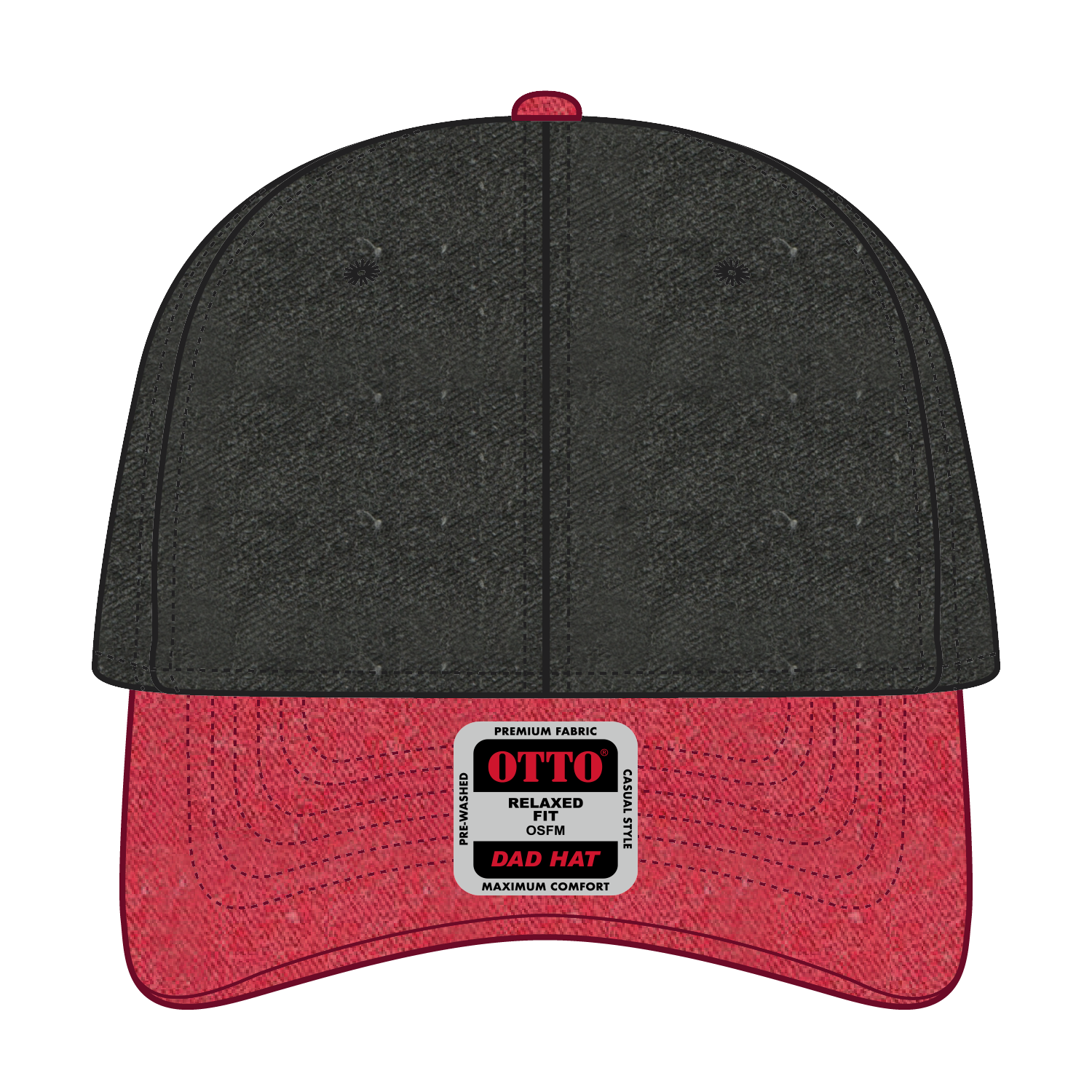 18-202 OTTO CAP 6 Panel Low Profile Dad Hat