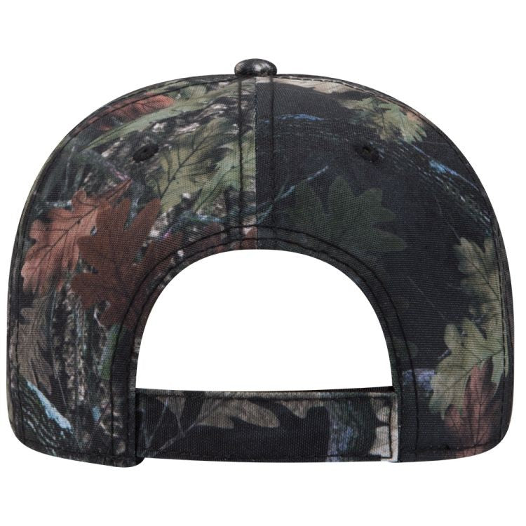 103-1263 OTTO CAP Camouflage 6 Panel Low Profile Baseball Cap
