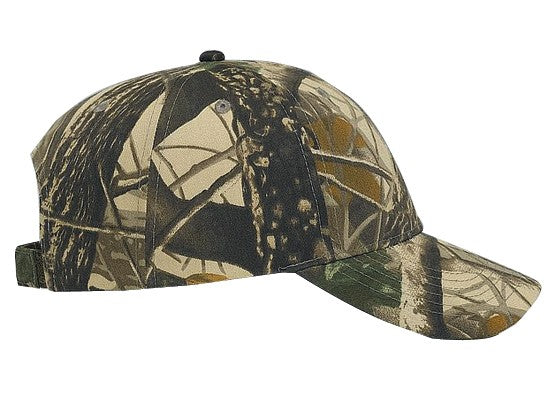 78-835 OTTO CAP Camouflage 6 Panel Low Profile Baseball Cap