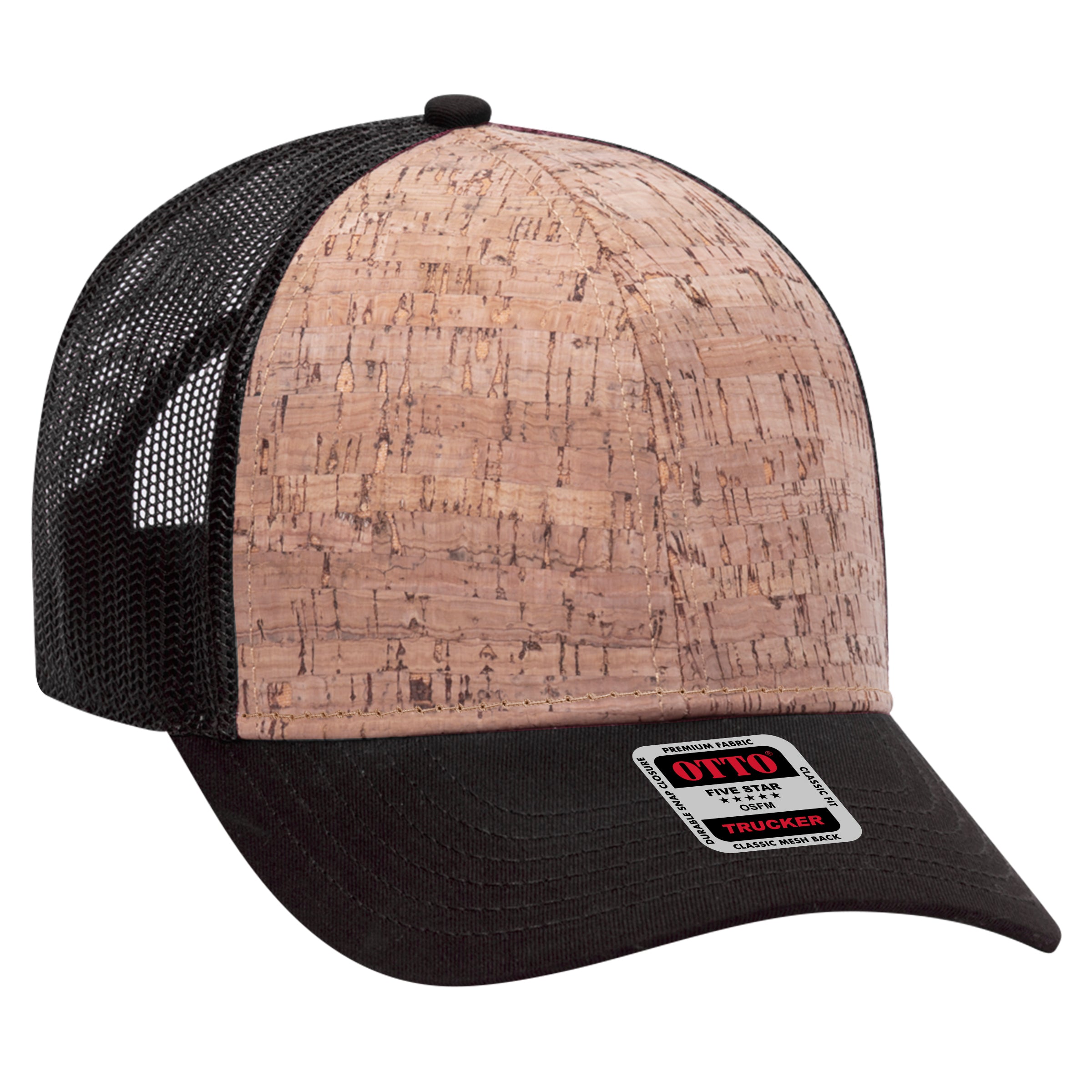 83-1212 OTTO CAP 6 Panel Low Profile Mesh Back Trucker Hat